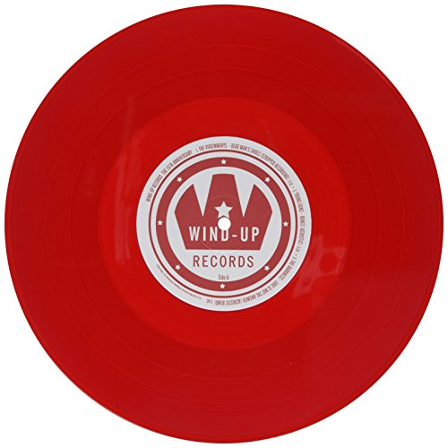 Red vinyl record with white "Wind-Up Records" label and central graphic.