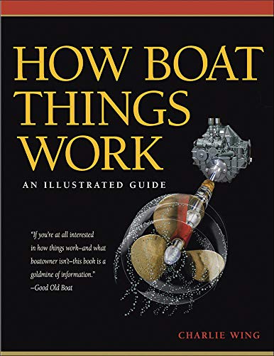 Book cover: "How Boat Things Work" with illustrated boat propeller.