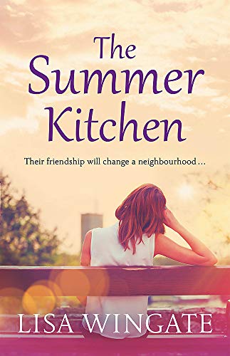 A woman sits on a bench facing a sunset, as depicted on this book cover.
