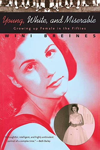 Book cover: "Young, White, and Miserable" with a woman’s portrait.