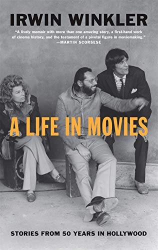 Book cover: “A Life in Movies” featuring three people in vintage clothing.