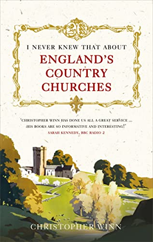 Book cover depicting an English country church in a landscape.