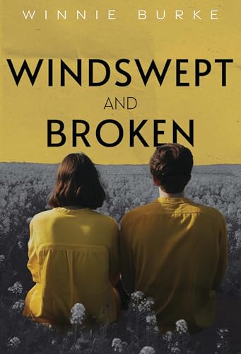 Book cover: couple viewed from behind in a field, yellow accents.