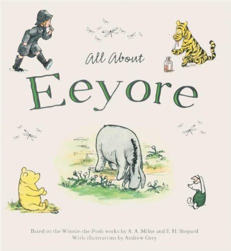 Book cover featuring Eeyore, Winnie the Pooh, and other characters.