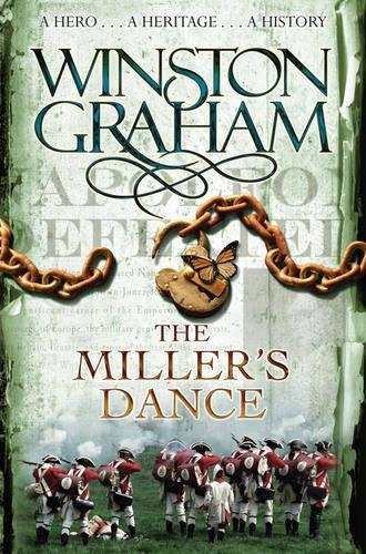 Book cover for "The Miller's Dance" featuring soldiers and a butterfly.