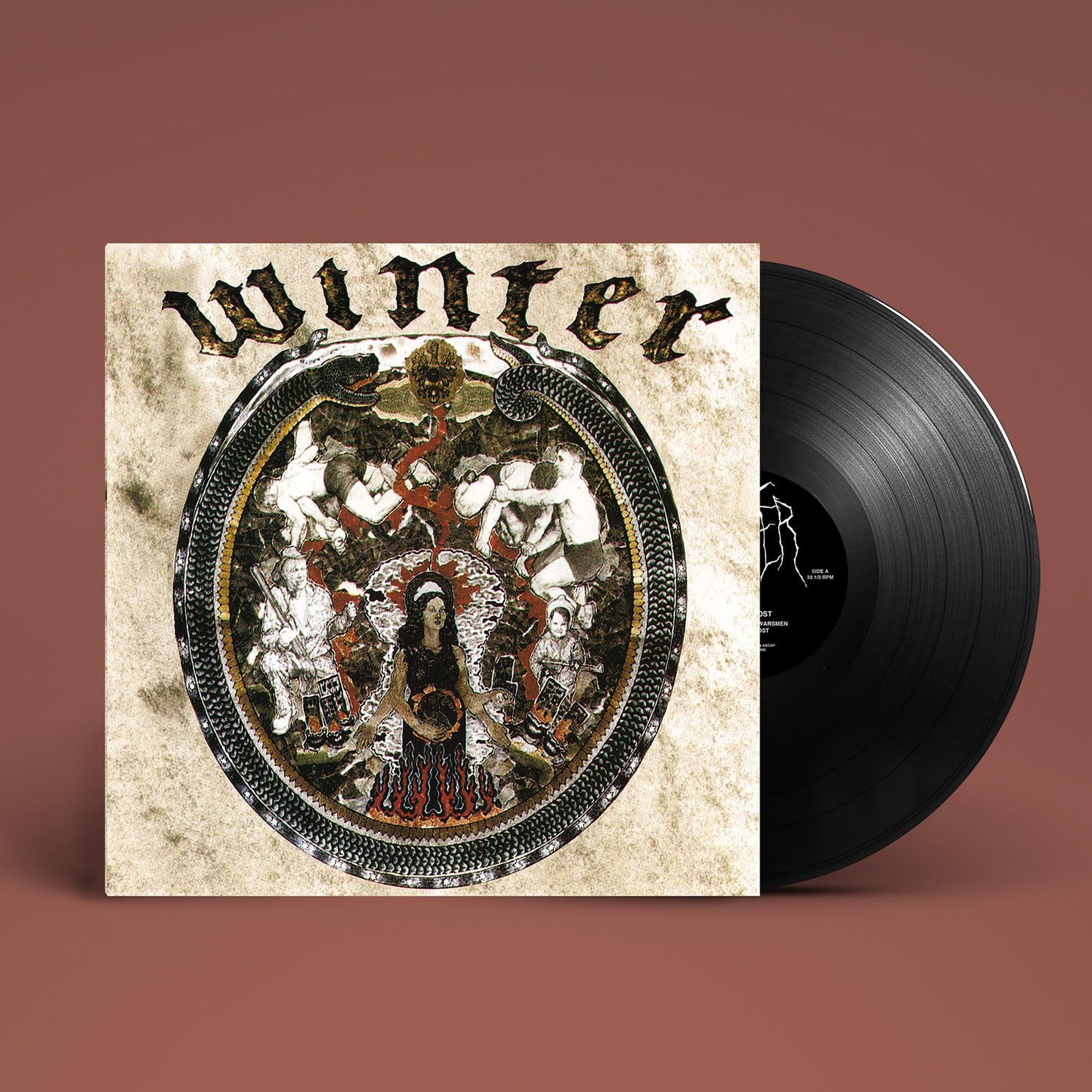 Vinyl record for “Winter - Eternal Frost” with ornate, detailed cover art.