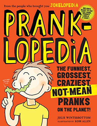 Book cover with cartoon boy pretending to vomit green slime.