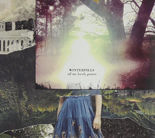 CD cover: ghostly figure in a forest with collage elements.
