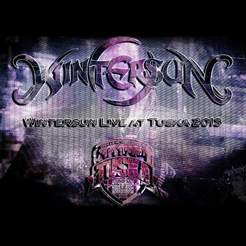 "Wintersun Live at Tuska 2013" vinyl cover with stylized band name and logo.