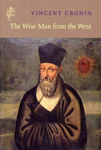 Book cover: portrait of a bearded man in dark robes, sunburst behind.