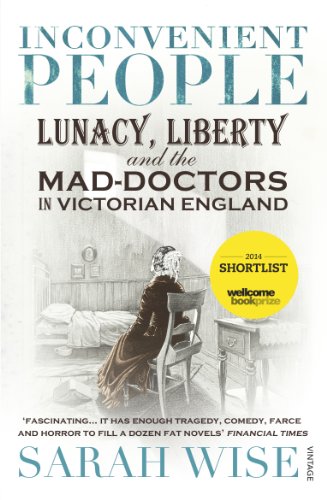 Book cover showing a woman sitting in a Victorian room with a yellow award sticker.