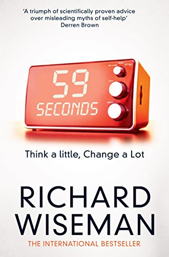 Book cover: red timer displaying "59" with author Richard Wiseman’s name.