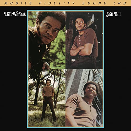 Album cover for Bill Withers’ “Still Bill” featuring four portraits of the artist.