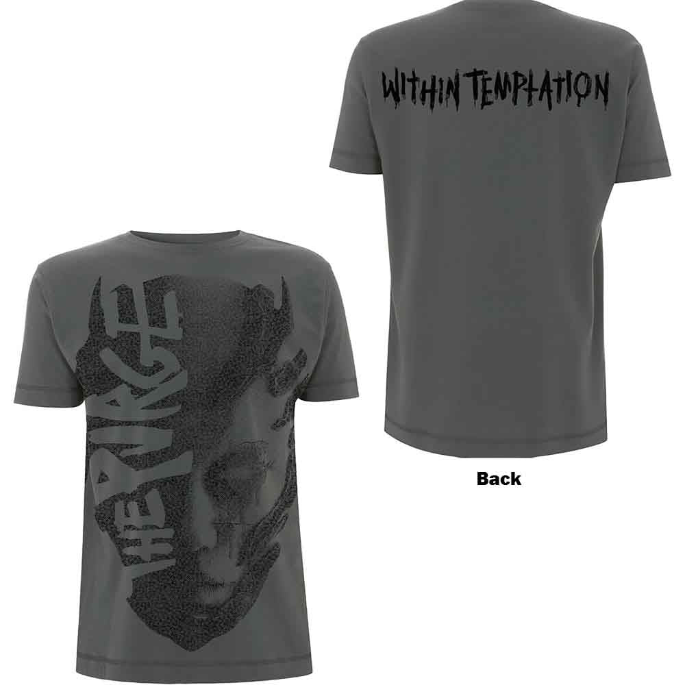 Charcoal grey t-shirt with large, distressed “PURGE” band logo graphic.
