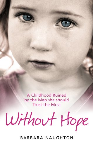 Book cover with a close-up of a young girl’s face and title “Without Hope”.
