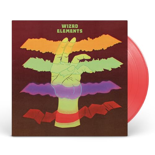 Vinyl record cover with hand illustration and a red vinyl disc.