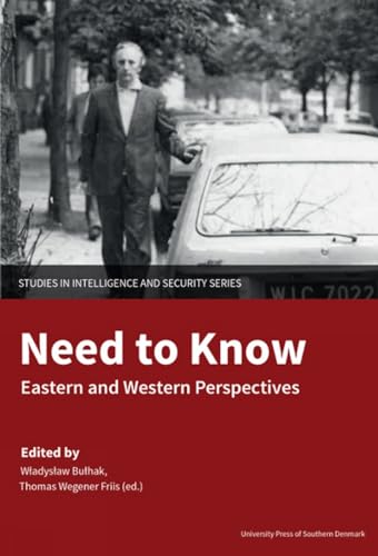 Book cover: “Need to Know” with a man walking near cars.