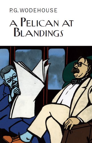 Book cover: illustrated man reading, with another in a train compartment.