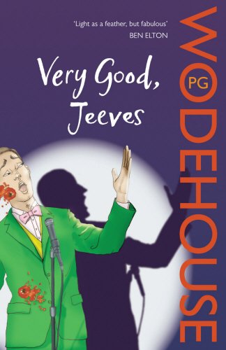 Book cover: illustrated man in green suit at a microphone.