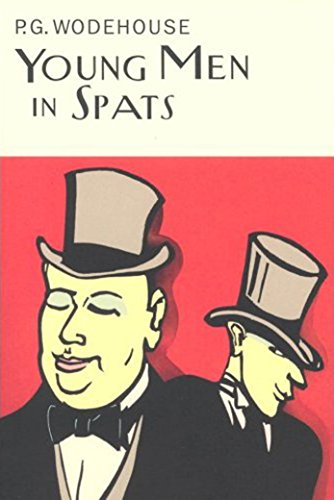 Book cover for Young Men in Spats featuring two men in top hats.