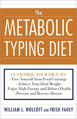 Book cover for "The Metabolic Typing Diet" with orange and white text.