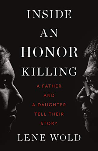 Book cover: dark background with faces of a father and daughter.