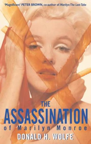 Book cover featuring Marilyn Monroe’s portrait with red overlay and title text.