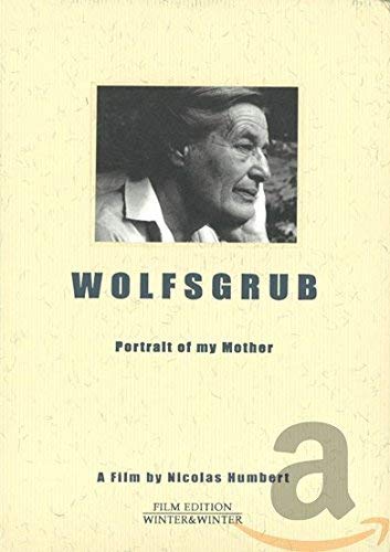 DVD cover with black and white photo of an older woman on beige background.