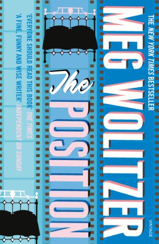 Book cover for “The Position” with a bed silhouette and pink text.
