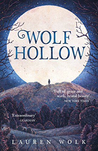 Book cover showing a lone figure on a hill against a large full moon.