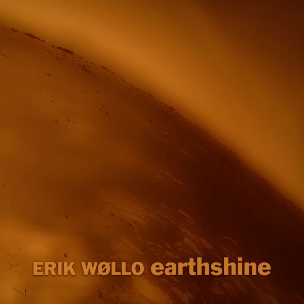 Orange abstract cover for Erik Wollo’s “Earthshine” CD.