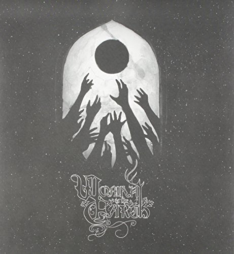 Black and white album cover with reaching hands toward a bright circle.