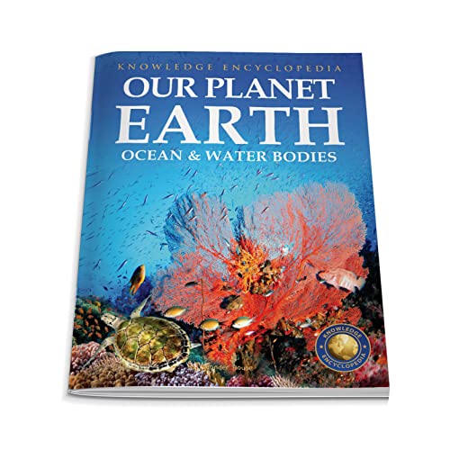 Book cover depicting a coral reef with fish and a sea turtle.