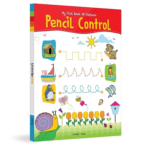 Book cover with colorful illustrations of lines, shapes, and animals.