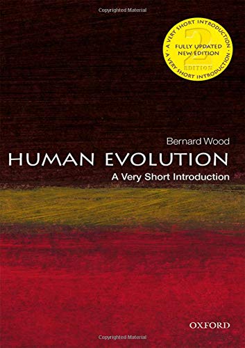 Book cover: "Human Evolution" by Bernard Wood, Oxford University Press.