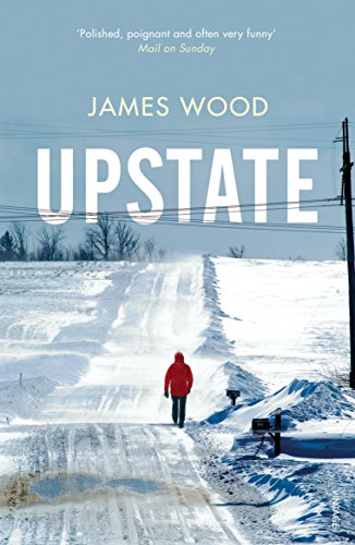 Book cover: snowy landscape with a lone figure walking away.