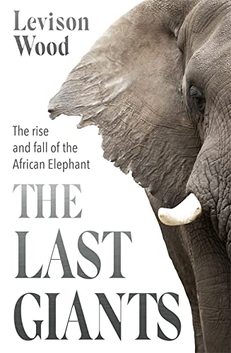 Book cover featuring a close-up of an African elephant’s face.