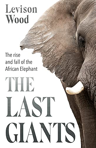 Book cover featuring a close-up of an African elephant’s face and trunk.