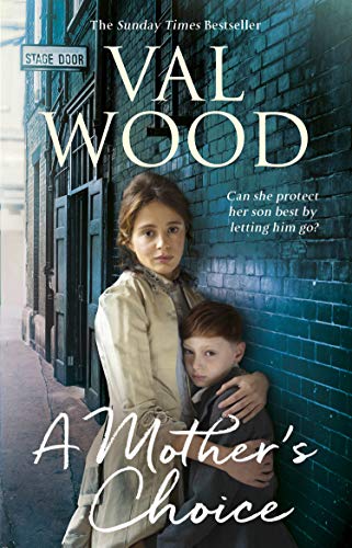 Book cover: woman and child embrace in front of a brick building.