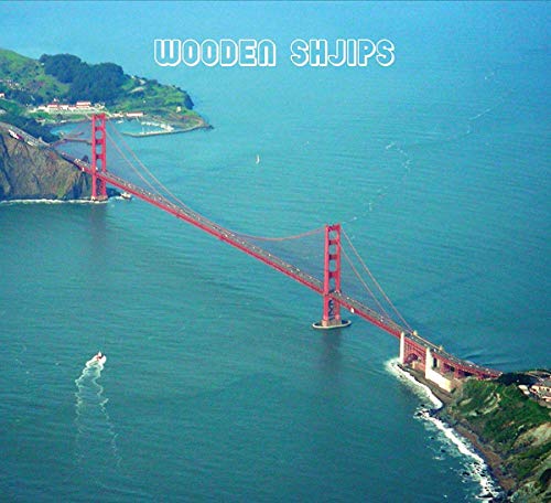 CD cover for Wooden Shjips’ “West” featuring the Golden Gate Bridge.