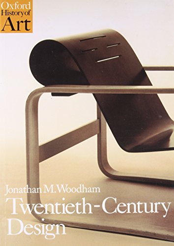 Book cover: “Twentieth-Century Design” featuring a modern chair.