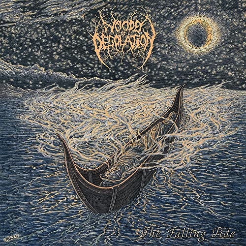 CD cover: boat on stormy water under a glowing sun/moon.