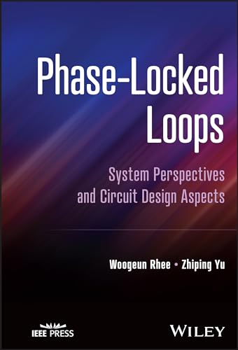 Book cover for "Phase-Locked Loops" with purple and red abstract background.