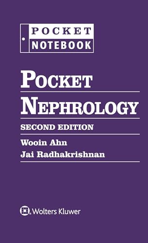 Purple book cover with white text: "Pocket Nephrology, Second Edition".