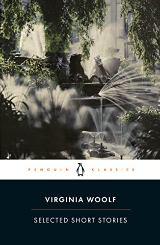 Book cover: "Selected Short Stories" by Virginia Woolf, featuring a fountain.