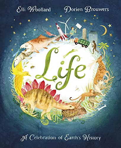Book cover depicting diverse life forms around the word "Life.