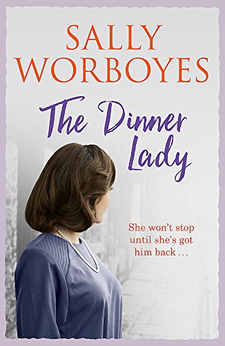 Book cover: woman with bob haircut, seen from behind, titled “The Dinner Lady”.