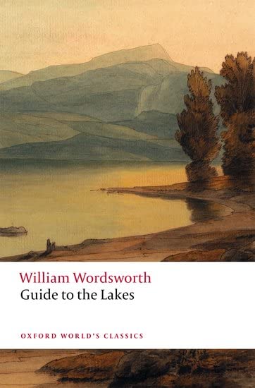 Book cover of Guide to the Lakes by William Wordsworth featuring a landscape painting.