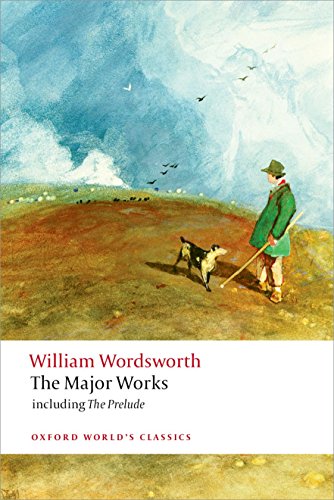 Book cover: painting of a man and dog in a landscape.