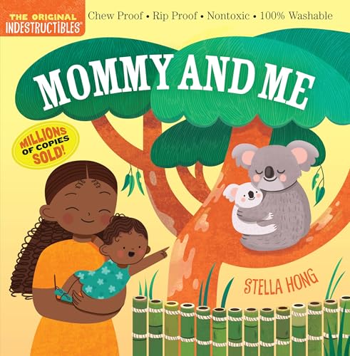 Book cover depicting a mother and baby with a koala and joey.